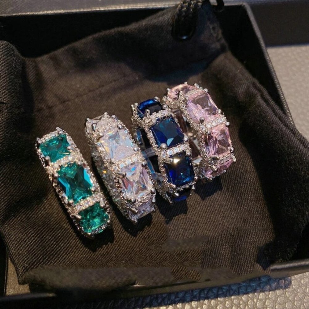 Huge Stone Luxury Band Ring